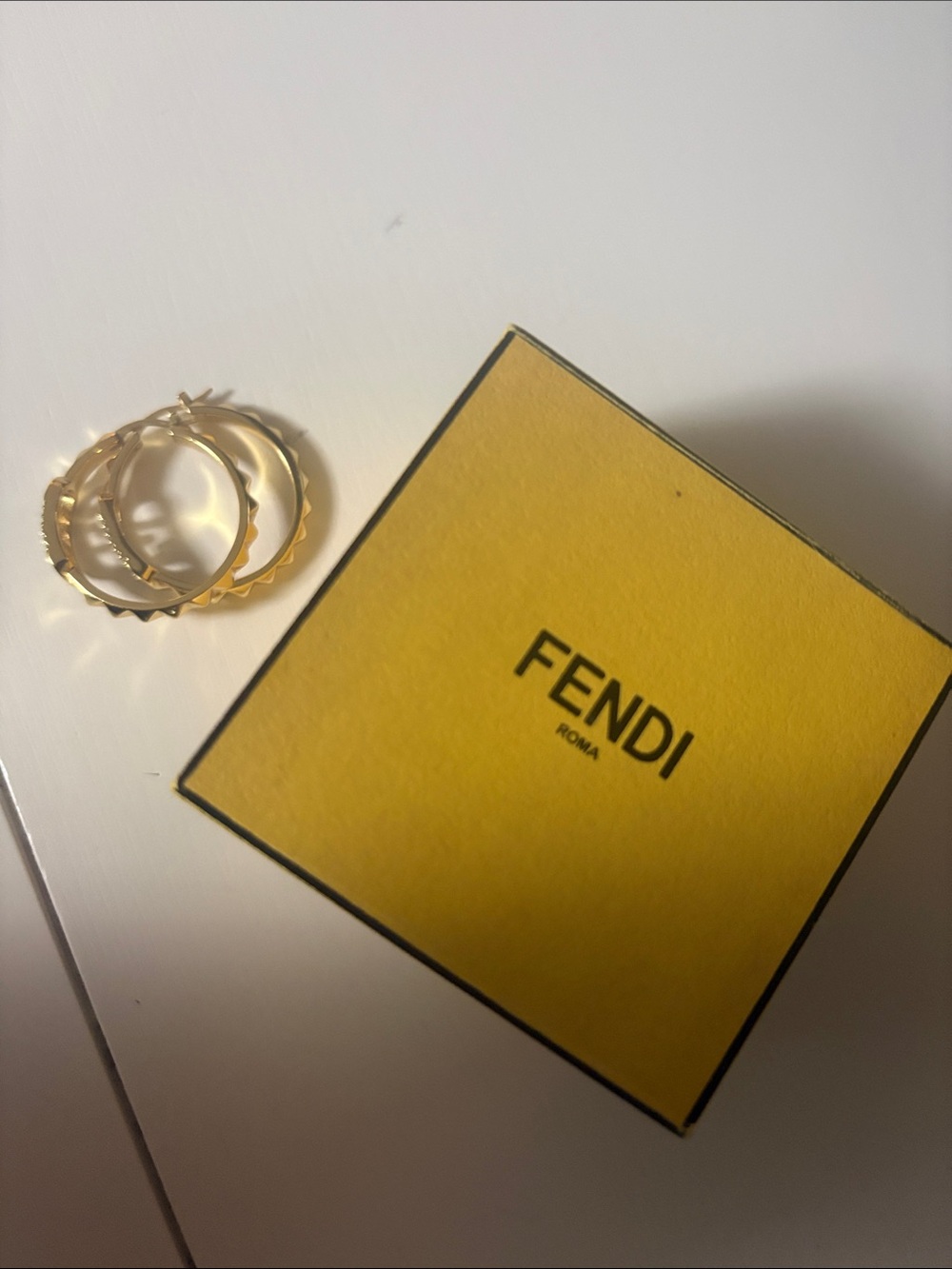 Fendi Hoop Earrings - Picture 10 of 11